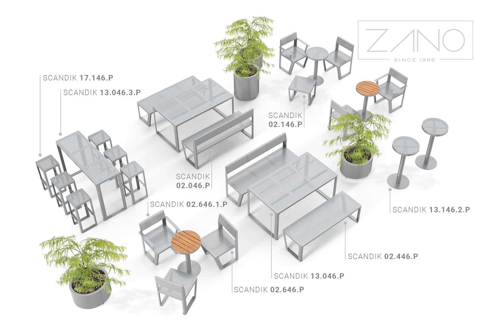 Scandik Urban Furniture | ZANO Pieni arkkitehtuuri