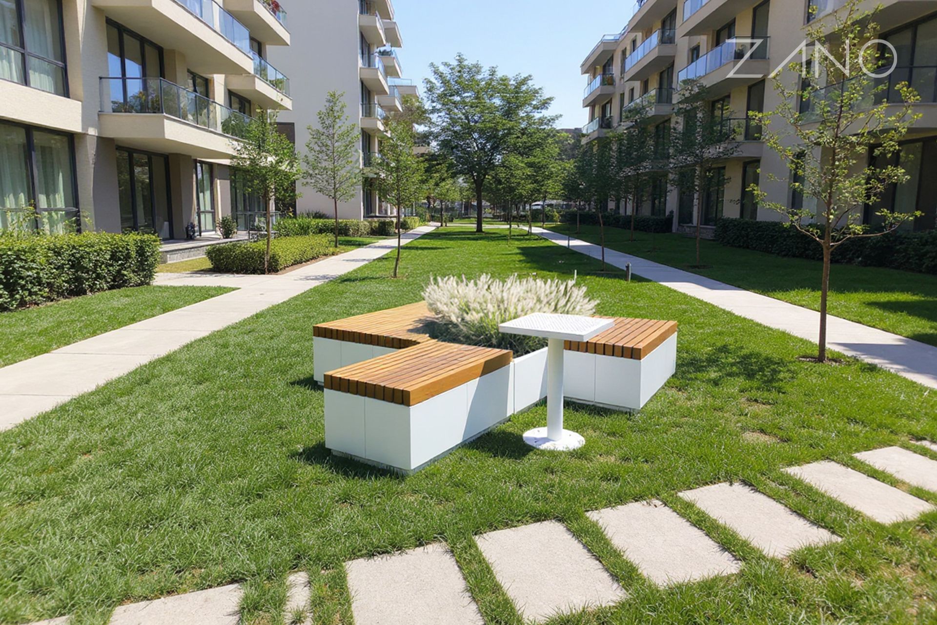 Modulaariset puistokalusteet Modulaariset puistokalusteet