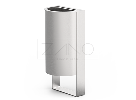 Ruostumattomasta teräksestä valmistettu kaupunkien jäteastia Kaupunkijäteastia | Yksinkertainen, vankka, halpa, kestävä
