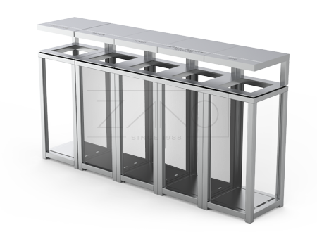 Viiden kammion kierrätysastia Viiden kammion kierrätysastia