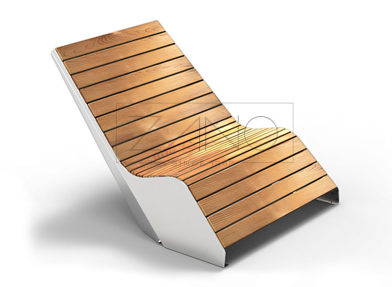 Duo lepotuoli 02.052 - ruostumaton ter&auml;s