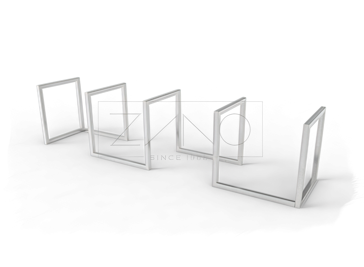 Sarjan teräsjalusta Ruostumattomasta teräksestä valmistettu jalusta