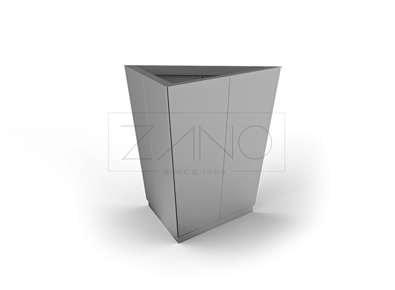 Geometrinen, muotoiltu kaupunkiruukku