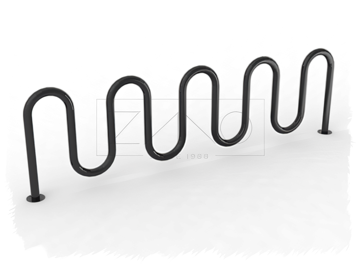 Metallinen polkupyöräteline Pyöräteline putkirakenteella