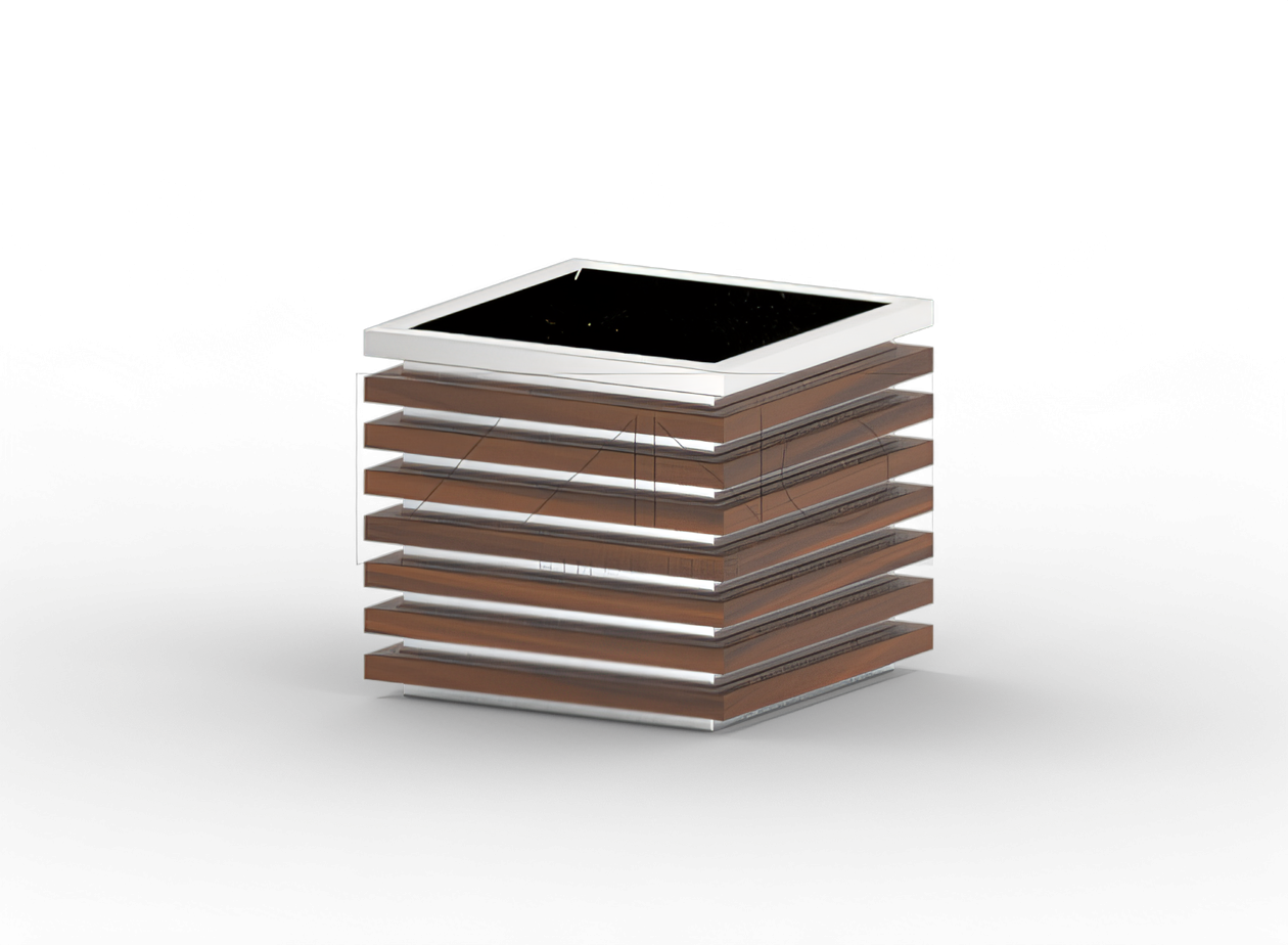 Ter&auml;skannu, jossa on puisia elementtej&auml;