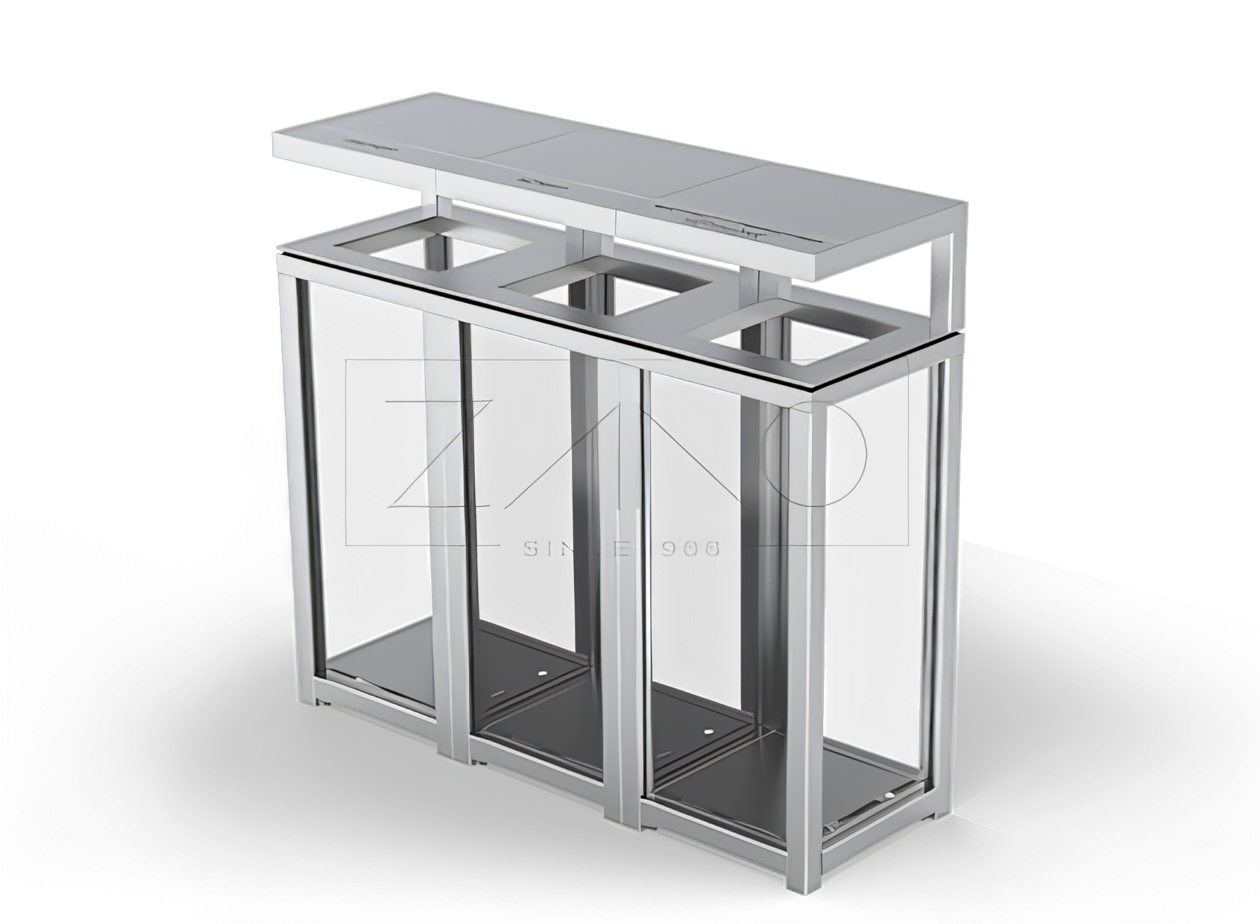 Altus kolmikammioinen kori 15.052.4 ruostumatonta ter&auml;st&auml;