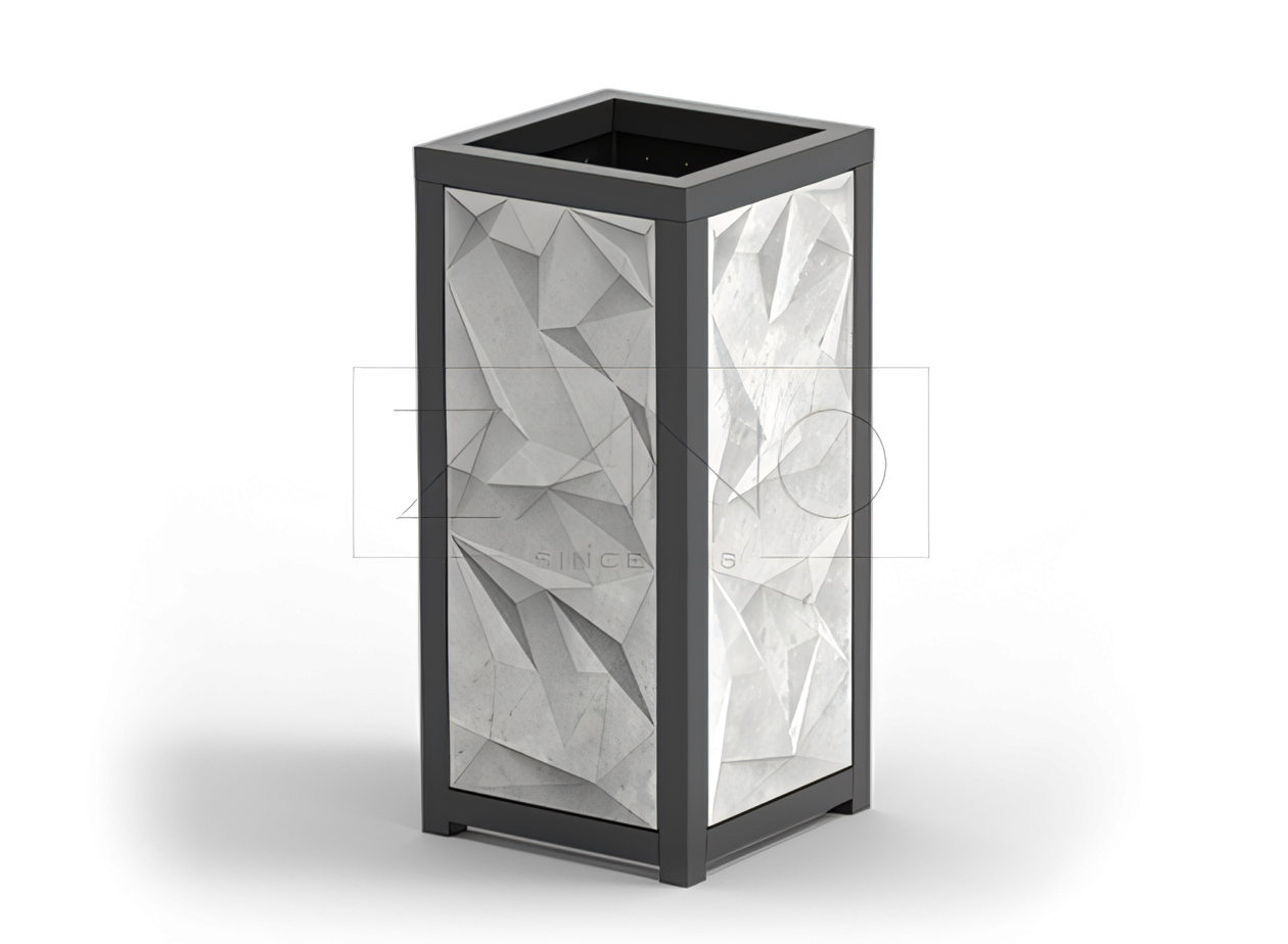 Moderni betonikori. Alkuper&auml;inen muotoilu. Arkkitehtoninen betoni eleCRETE