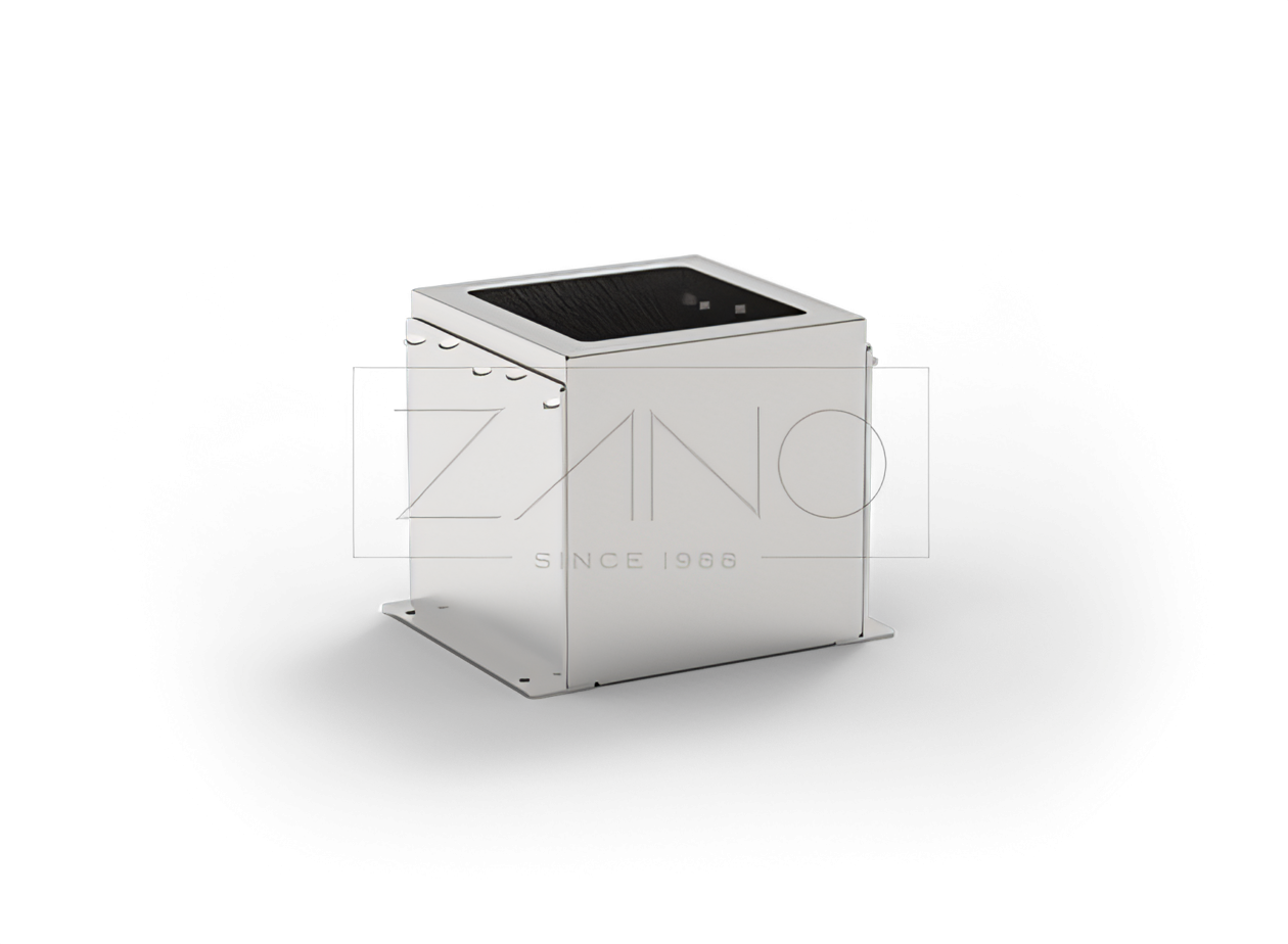 Modulaarinen kasviastia yhdistettyn&auml; Domino-linjan penkkeihin