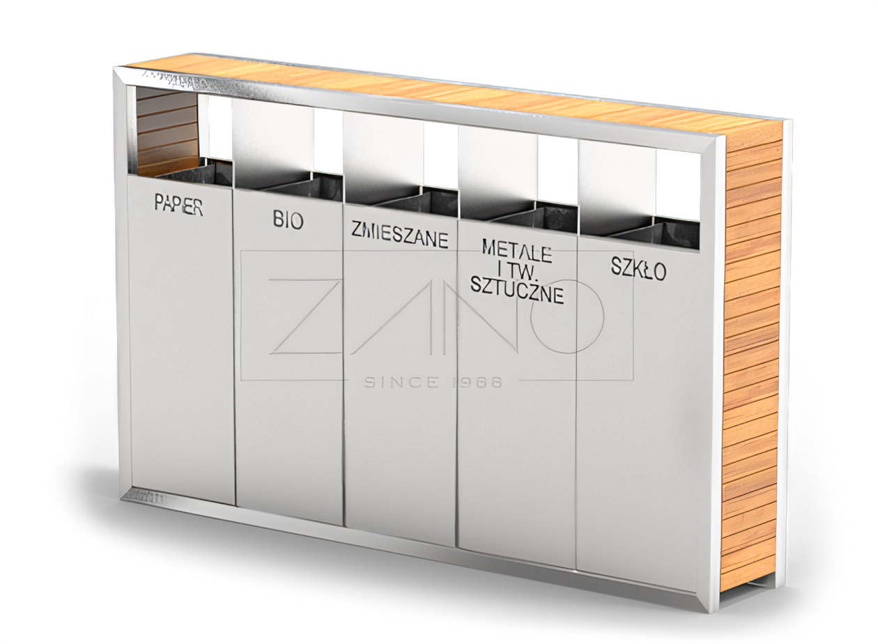 5-kammioinen kierr&auml;tysastia | PAVO | ZANO kaupunkikalusteet