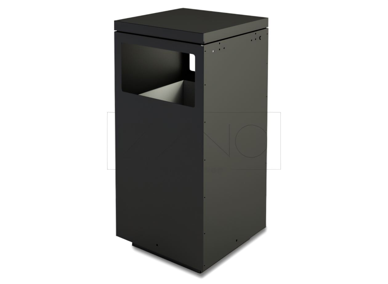 Minimalistinen mimesis-kori hiiliter&auml;st&auml;