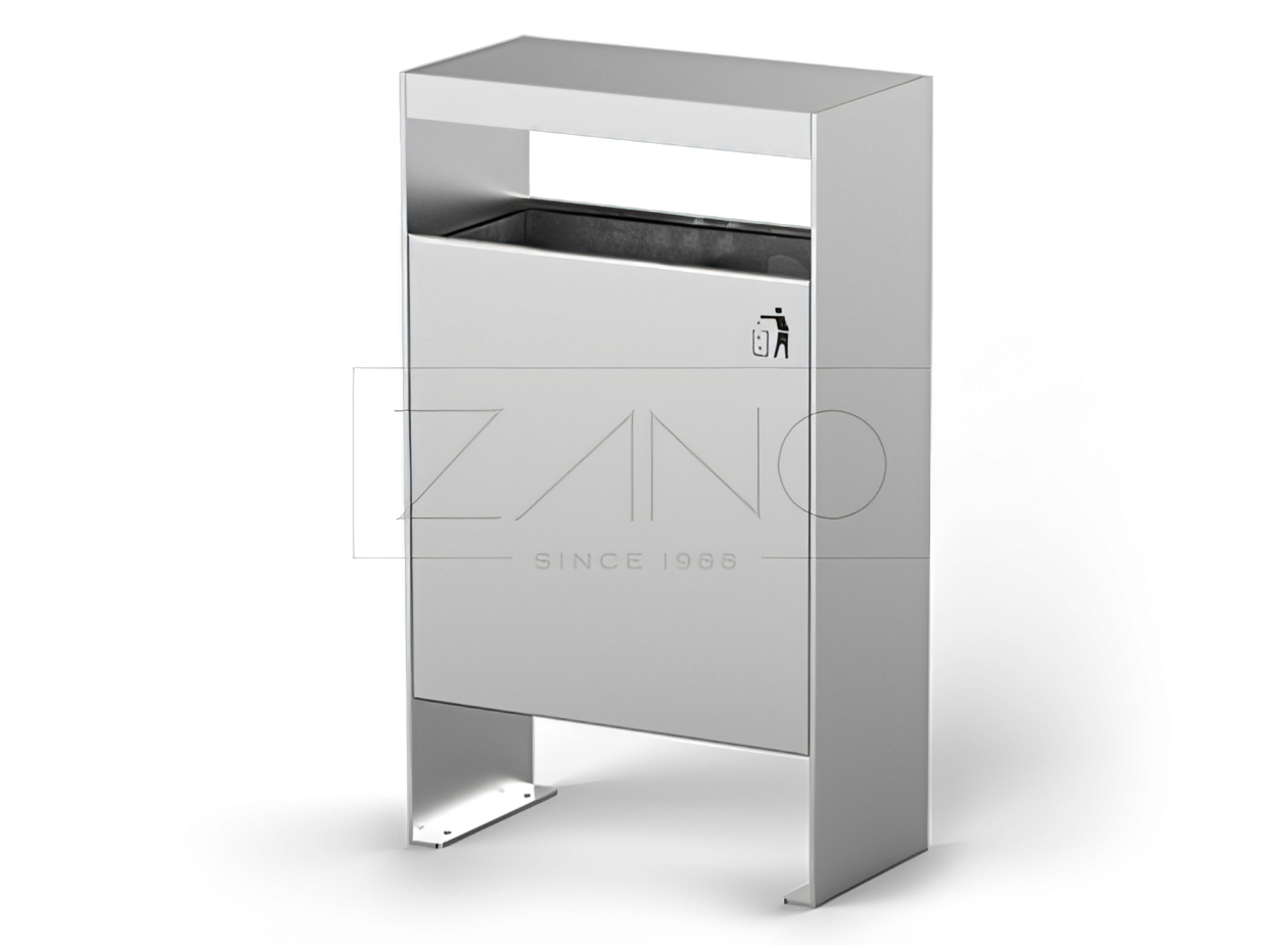 Yksinkertainen leve&auml; kaupunkikori ruostumatonta ter&auml;st&auml;