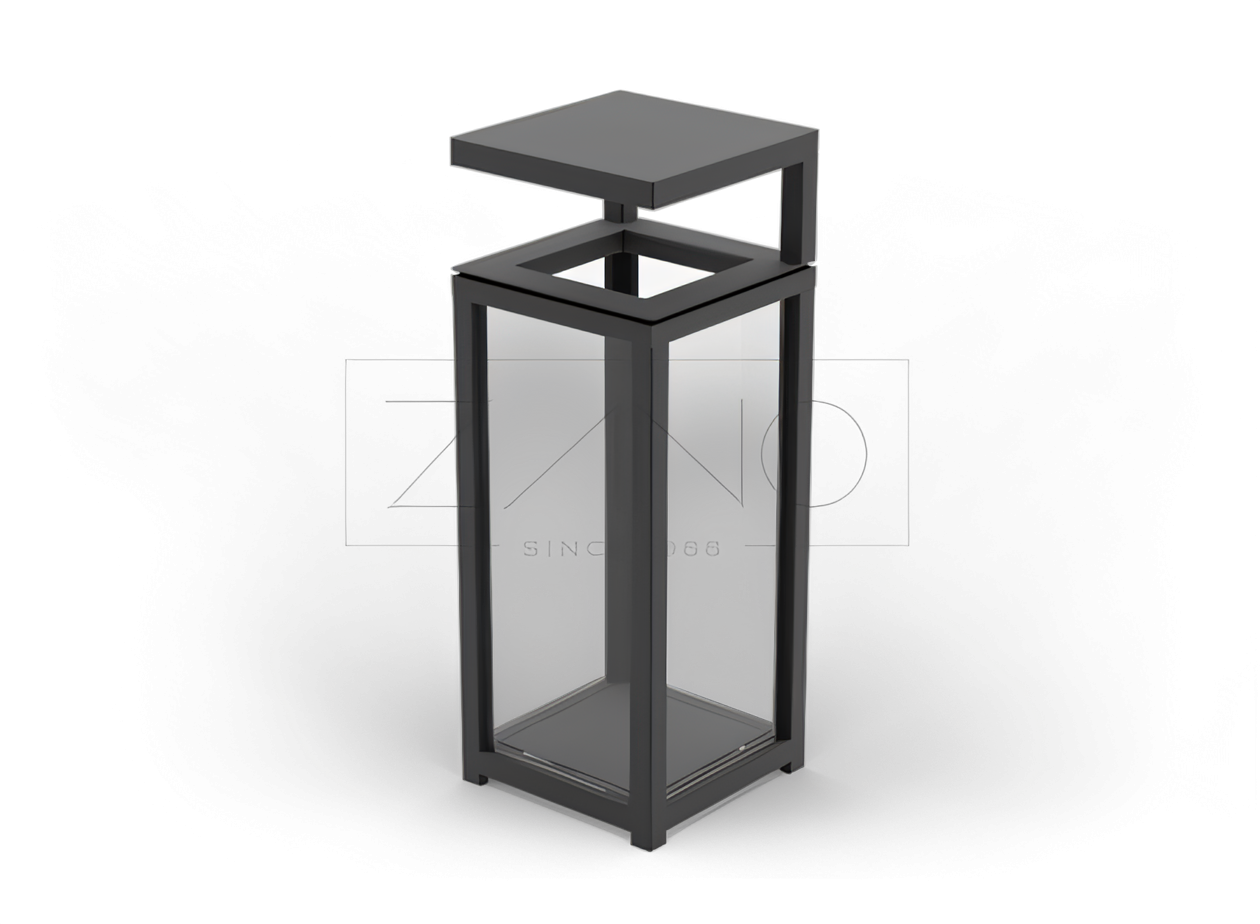 Urbaani ter&auml;ksinen roskakori