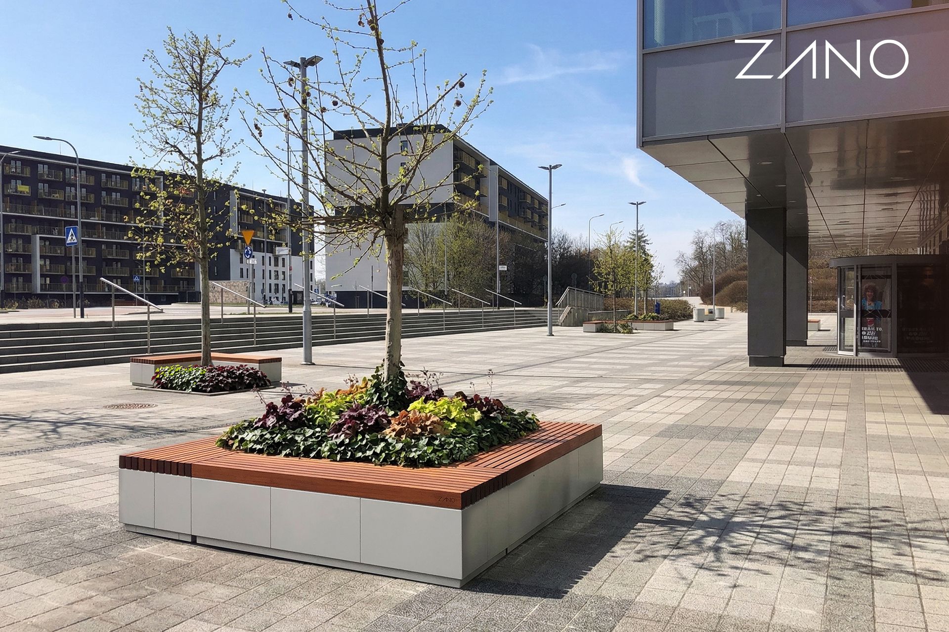 Quadro-modulaariset saarekepenkit ZANO:lta