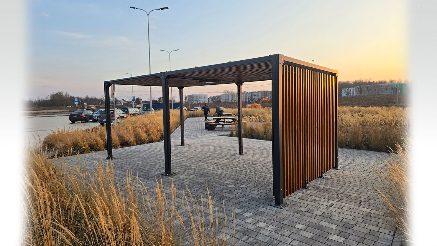 Pergolat auringonsuojaksi