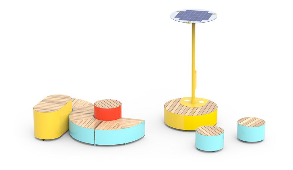 Solar Urban Furniture Universe