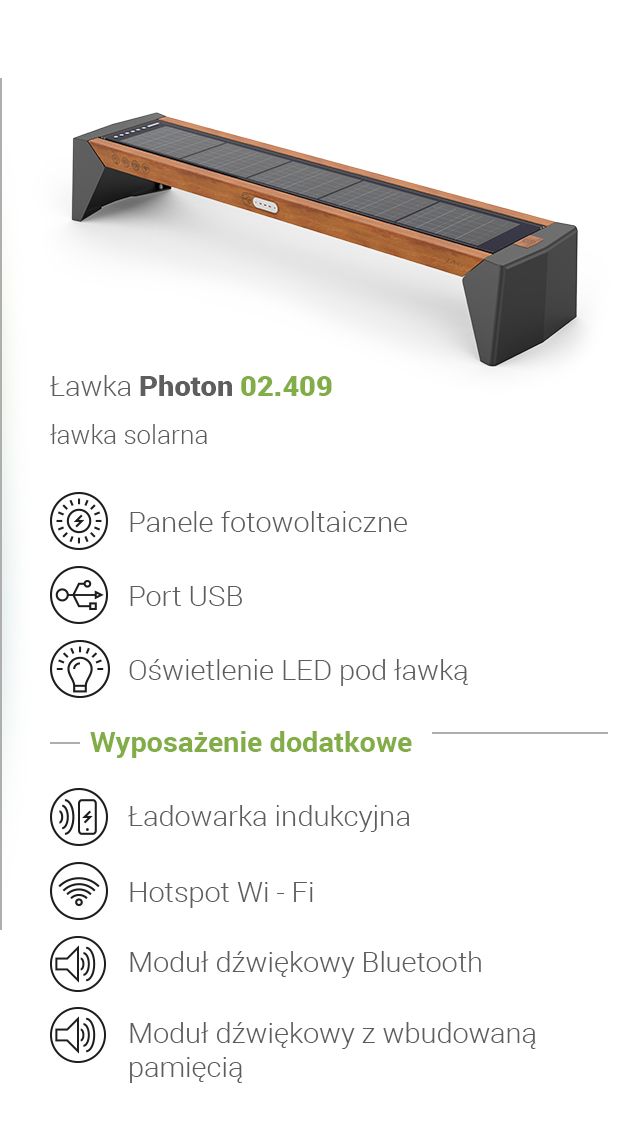 Photon-penkki 02.409.2 - laitteet